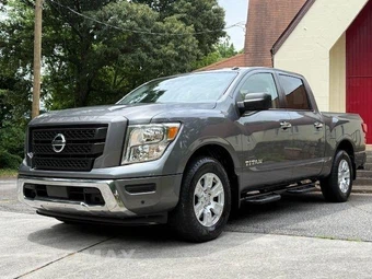 2021 Nissan TITAN SV Crew Cab Short Bed - miniatura 2