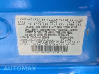 2021 Nissan Versa SV – miniatura 5