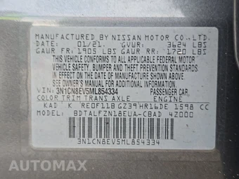 2021 Nissan Versa SV - miniatura 14