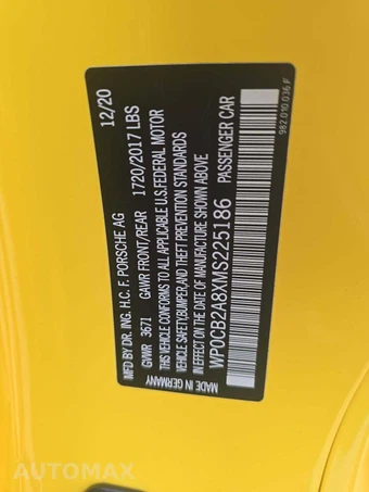 2021 Porsche 718 Boxster S – miniatura 2
