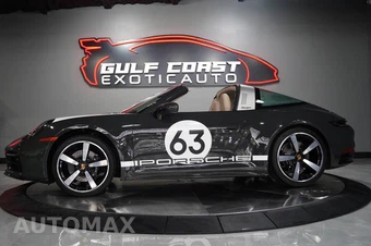 2021 Porsche 911 Targa 4S Heritage Design E - miniatura 2