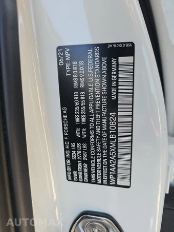 2021 Porsche Macan – miniatura 15