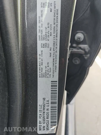 2021 Ram 1500 Big Horn Crew Cab Short Bed - miniatura 15