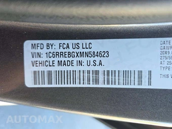 2021 Ram 1500 Big Horn Extended Cab Medium Bed - miniatura 5