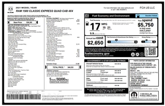 2021 Ram 1500 Classic Express Extended Cab Medium Bed - miniatura 7