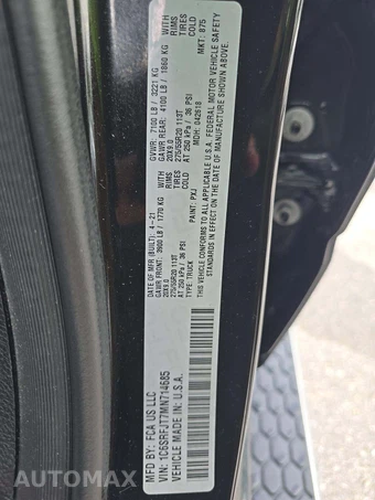 2021 Ram 1500 Laramie Crew Cab Short Bed - miniatura 2
