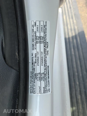 2021 Ram 1500 Limited Crew Cab Short Bed - miniatura 21