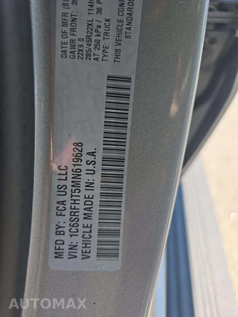 2021 Ram 1500 Limited Crew Cab Short Bed - miniatura 2