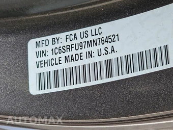 2021 Ram 1500 TRX Crew Cab Short Bed – miniatura 14