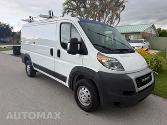 2021 Ram ProMaster 1500 Cargo Van Low Roof 136.0" WB - samochód z USA z aukcji Manheim, oferta Kup Teraz w AUTOMAX
