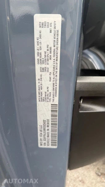 2021 Ram ProMaster 3500 Cargo Van High Roof 159.0" WB - miniatura 12
