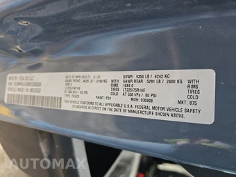 2021 Ram ProMaster 3500 Cargo Van High Roof 159.0" WB - miniatura 13