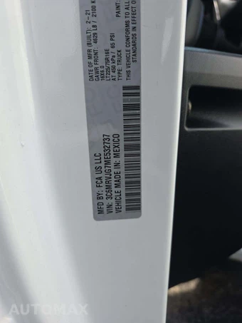 2021 Ram ProMaster 3500 Cargo Van High Roof 159.0" WB - miniatura 5