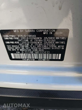 2021 Subaru Crosstrek Limited - miniatura 2