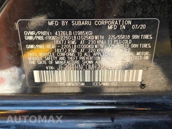 2021 Subaru Crosstrek Limited - miniatura 14