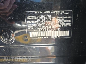 2021 Subaru Forester Limited – miniatura 14