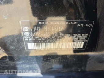 2021 Subaru Legacy Premium – miniatura 5
