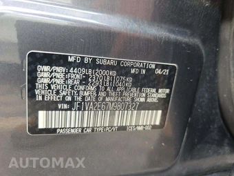 2021 Subaru WRX STi – miniatura 5