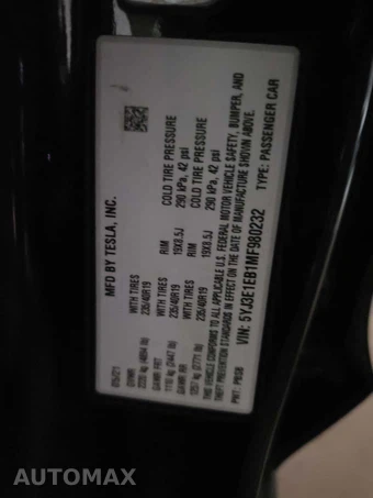 2021 Tesla Model 3 Long Range - miniatura 5
