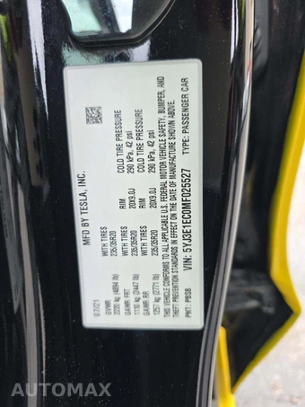 2021 Tesla Model 3 Performance - miniatura 2
