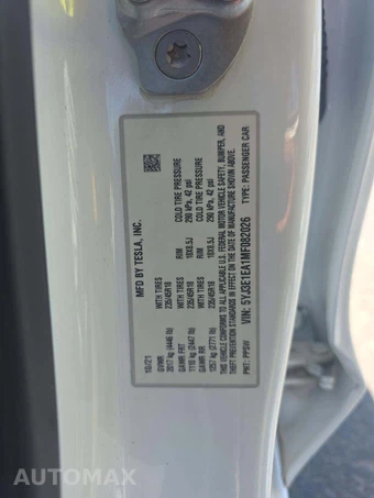 2021 Tesla Model 3 Standard Range Plus – miniatura 5