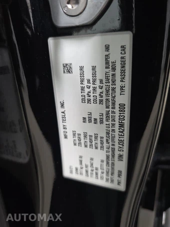 2021 Tesla Model 3 Standard Range Plus - miniatura 14