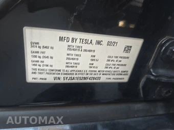 2021 Tesla Model S Long Range - miniatura 15