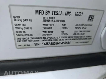 2021 Tesla Model S Long Range - miniatura 2
