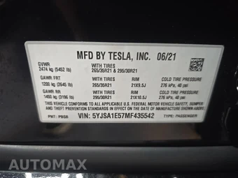 2021 Tesla Model S Long Range – miniatura 31