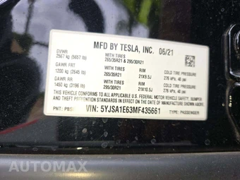 2021 Tesla Model S Plaid – miniatura 2