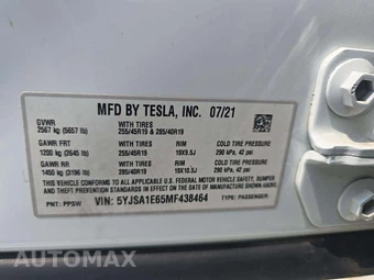 2021 Tesla Model S Plaid - miniatura 5