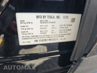 2021 Tesla Model X Long Range – miniatura 14