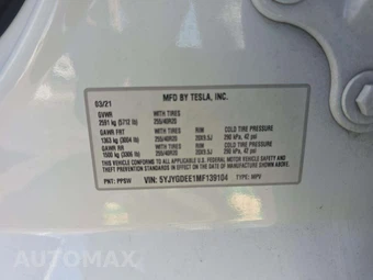 2021 Tesla Model Y Long Range - miniatura 5
