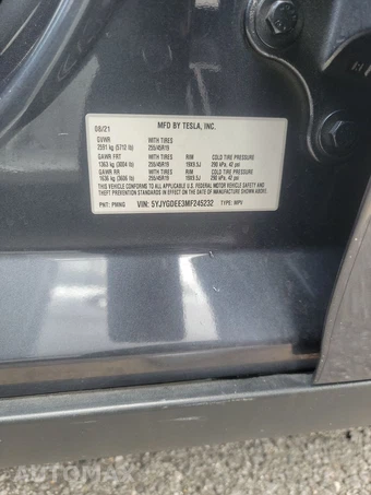 2021 Tesla Model Y Long Range - miniatura 14