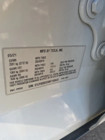 2021 Tesla Model Y Long Range - miniatura 14
