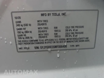 2021 Tesla Model Y Long Range - miniatura 18