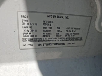 2021 Tesla Model Y Long Range - miniatura 15