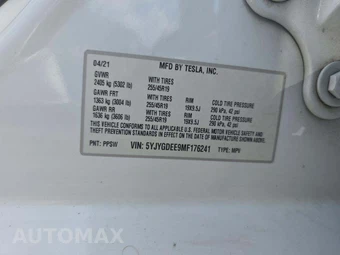 2021 Tesla Model Y Long Range - miniatura 5