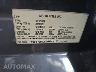 2021 Tesla Model Y Long Range - miniatura 15