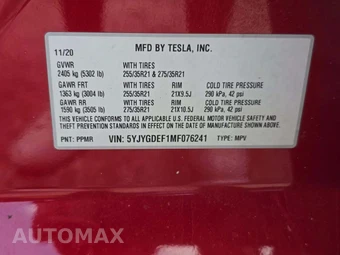 2021 Tesla Model Y Performance - miniatura 2