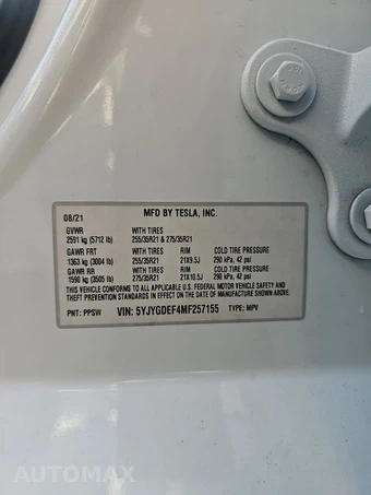 2021 Tesla Model Y Performance - miniatura 14