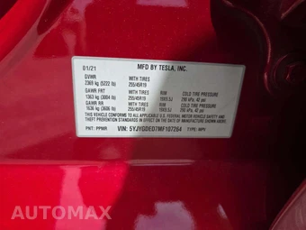 2021 Tesla Model Y Standard Range - miniatura 5
