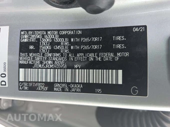 2021 Toyota 4Runner SR5 - miniatura 5