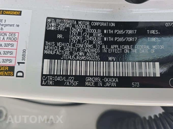 2021 Toyota 4Runner Venture - miniatura 2