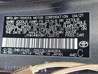 2021 Toyota C-HR Nightshade - miniatura 14