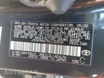 2021 Toyota Corolla LE Sedan - miniatura 14