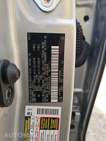 2021 Toyota Highlander XLE – miniatura 5