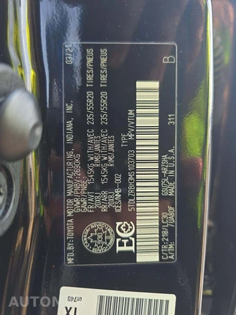 2021 Toyota Highlander XSE - miniatura 2