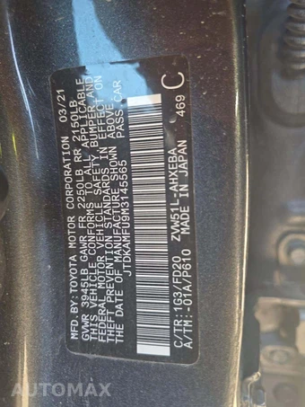 2021 Toyota Prius LE - miniatura 5