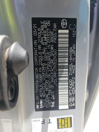 2021 Toyota Prius XLE – miniatura 14